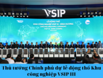 Thủ tướng Chính phủ dự lễ động thổ Khu công nghiệp VSIP III