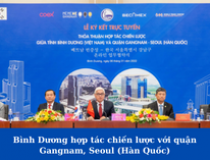 Bình Dương hợp tác chiến lược với quận Gangnam, Seoul (Hàn Quốc)